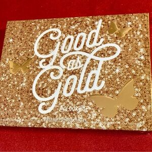 Colourpop Good As Gold- Metallic Gold Eyeshadow Palette